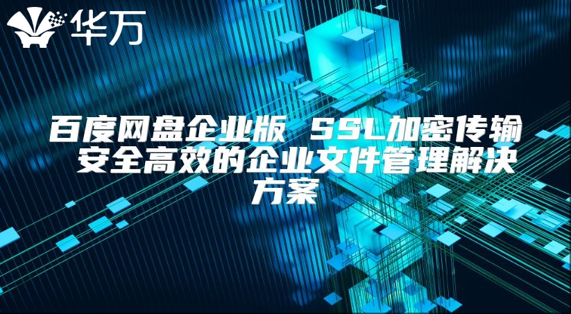 百度網(wǎng)盤企業(yè)版 SSL加密傳輸 安全高效的企業(yè)文件管理解決方案