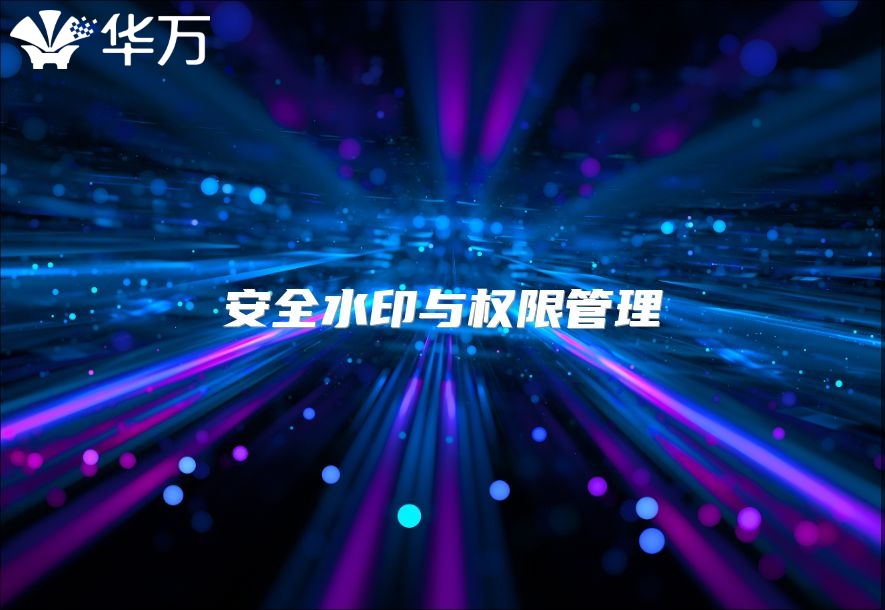 安全水印與權限管理