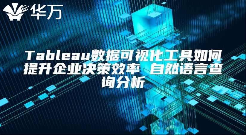 Tableau數(shù)據(jù)可視化工具如何提升企業(yè)決策效率 自然語(yǔ)言查詢(xún)分析