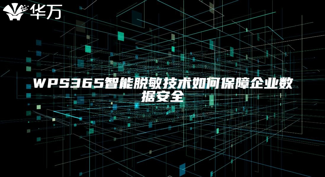 WPS365智能脫敏技術(shù)如何保障企業(yè)數(shù)據(jù)安全