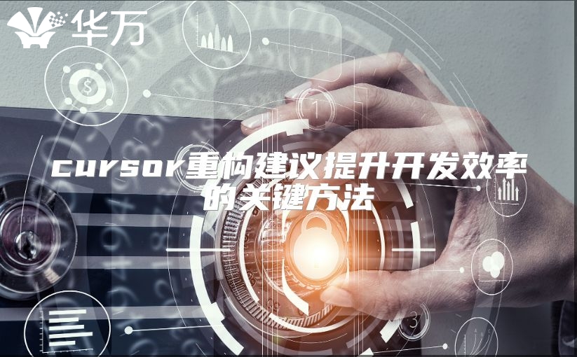 cursor重構建議提升開發效率的關鍵方法