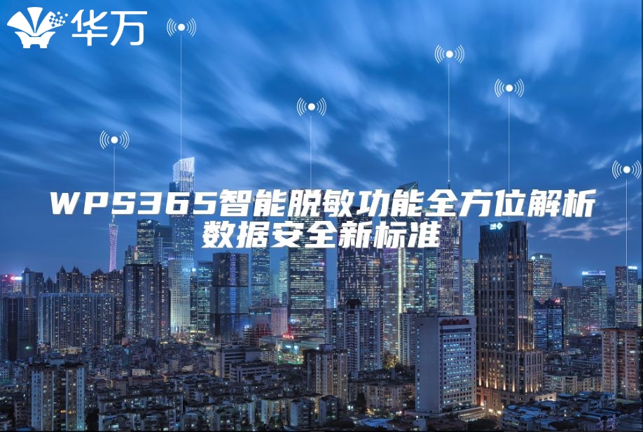 WPS365智能脫敏功能全方位解析數(shù)據(jù)安全新標(biāo)準(zhǔn)