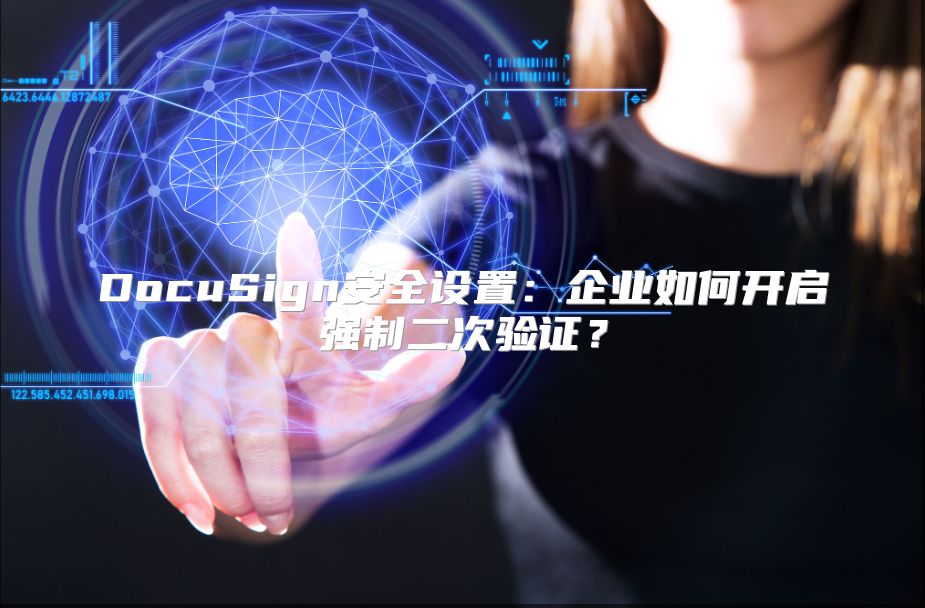 DocuSign安全設置：企業(yè)如何開啟強制二次驗證？