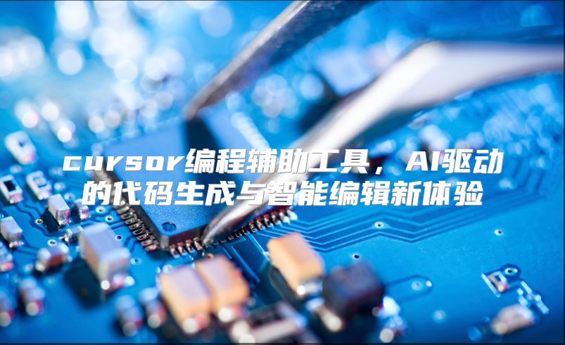 cursor編程輔助工具，AI驅動的代碼生成與智能編輯新體驗